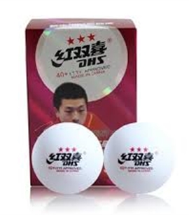 QUẢ BÓNG BÀN 3 SAO THI ĐẤU DHS 40 + ( 6 QUẢ)